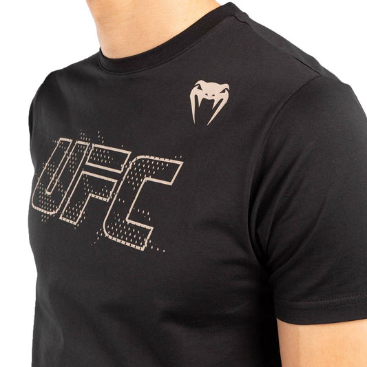 Venum x UFC Authentic Fight Week T Shirt - Black/Gold