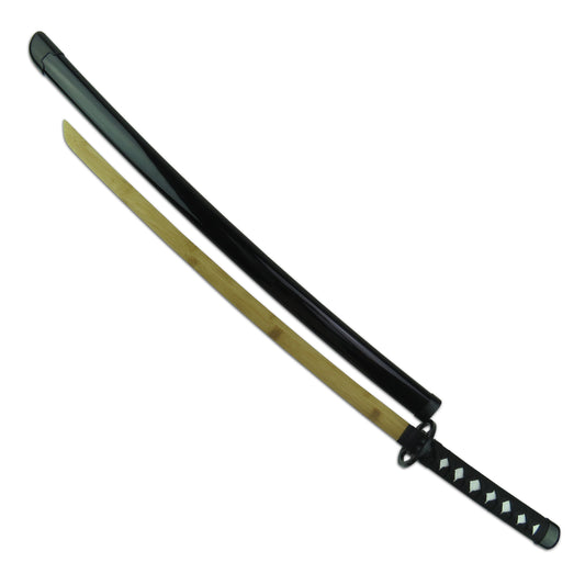 Bamboo Wooden  Adults  Natural Bokken W Scabbard - PRE ORDER