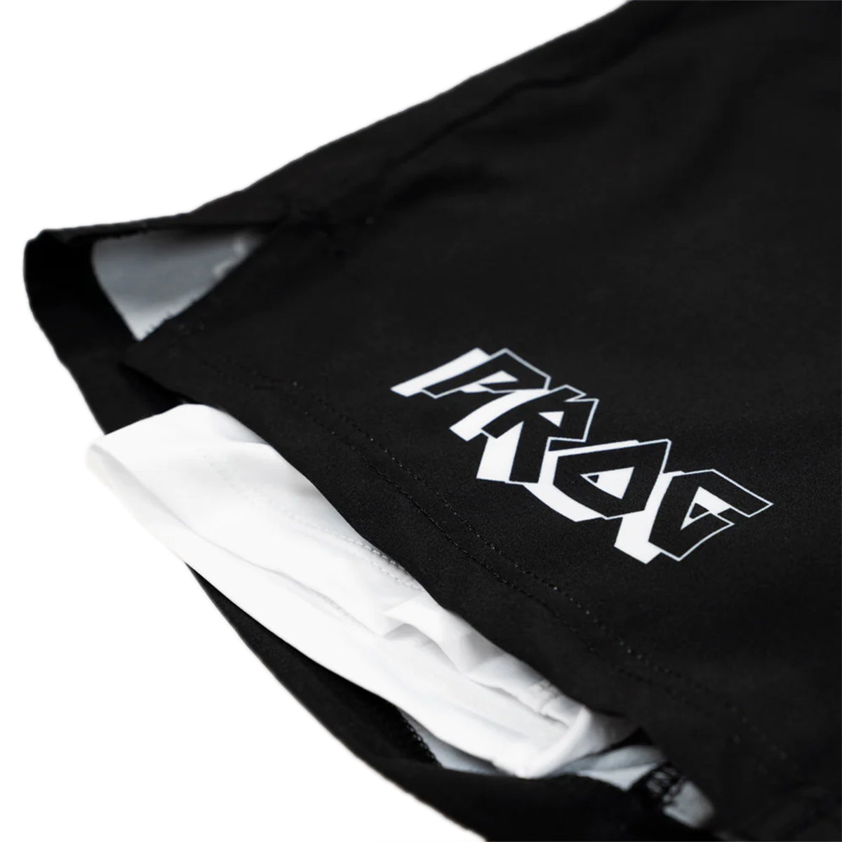 Progress Jiu Jitsu Bengal Hybrid No Gi Shorts - Black/White