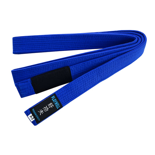 Playwell BJJ Pro Deluxe  Ju Jitsu Belt - Blue
