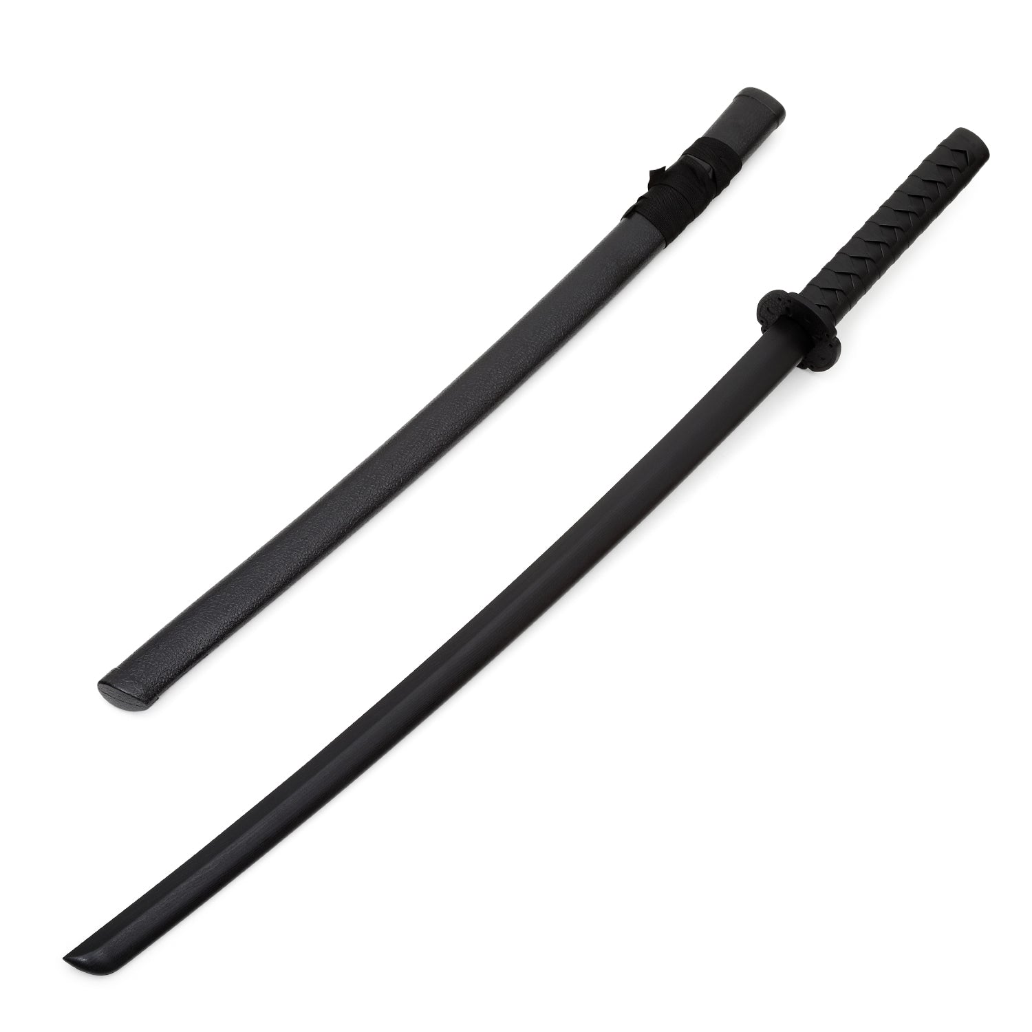Black Polypropylene Full Contact Bokken With Scabbard - 40" - PR