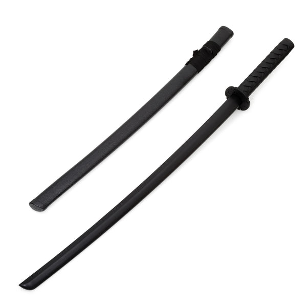 Black Polypropylene Full Contact Childrens Bokken W/ Scabbard -