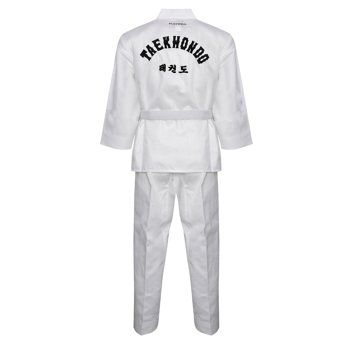 Korean Ultimate Taekwondo Uniform: White V-Neck: Children's