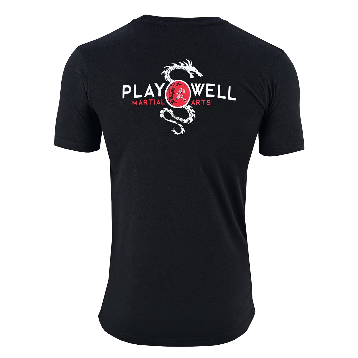 Playwell Cotton Dragon T Shirt   - Black - FREE OVER £150