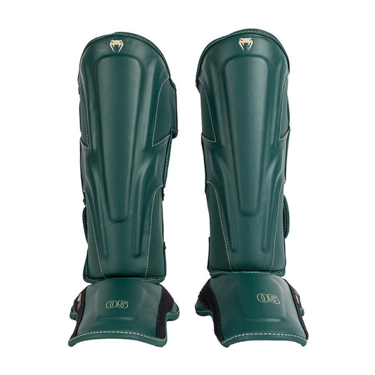 Venum Impact Evo Shin Guards - Emerald Green