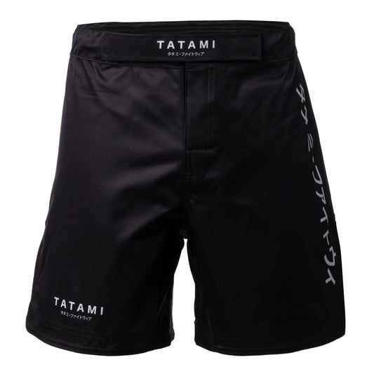 Tatami Adults Katakana Grappling Fight Shorts - Black