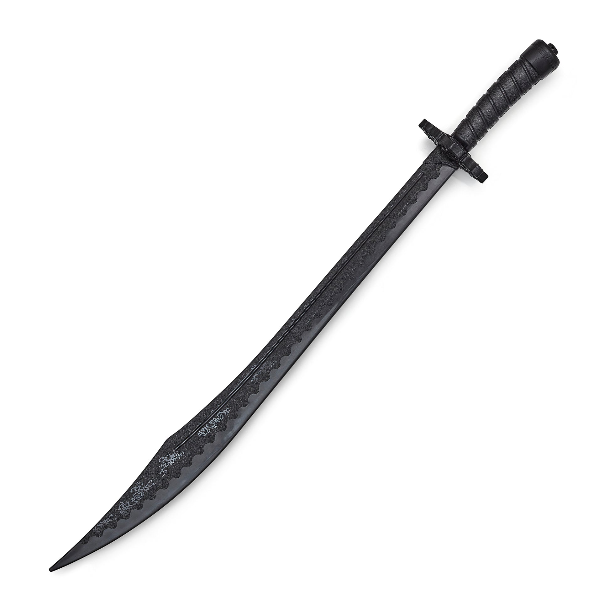 Black Polypropylene Kung Fu BroadSword - 37"