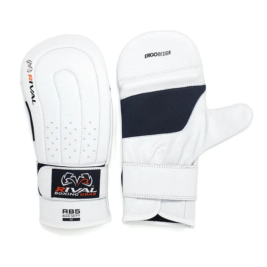 Rival RB5 Bag Mitts  - White