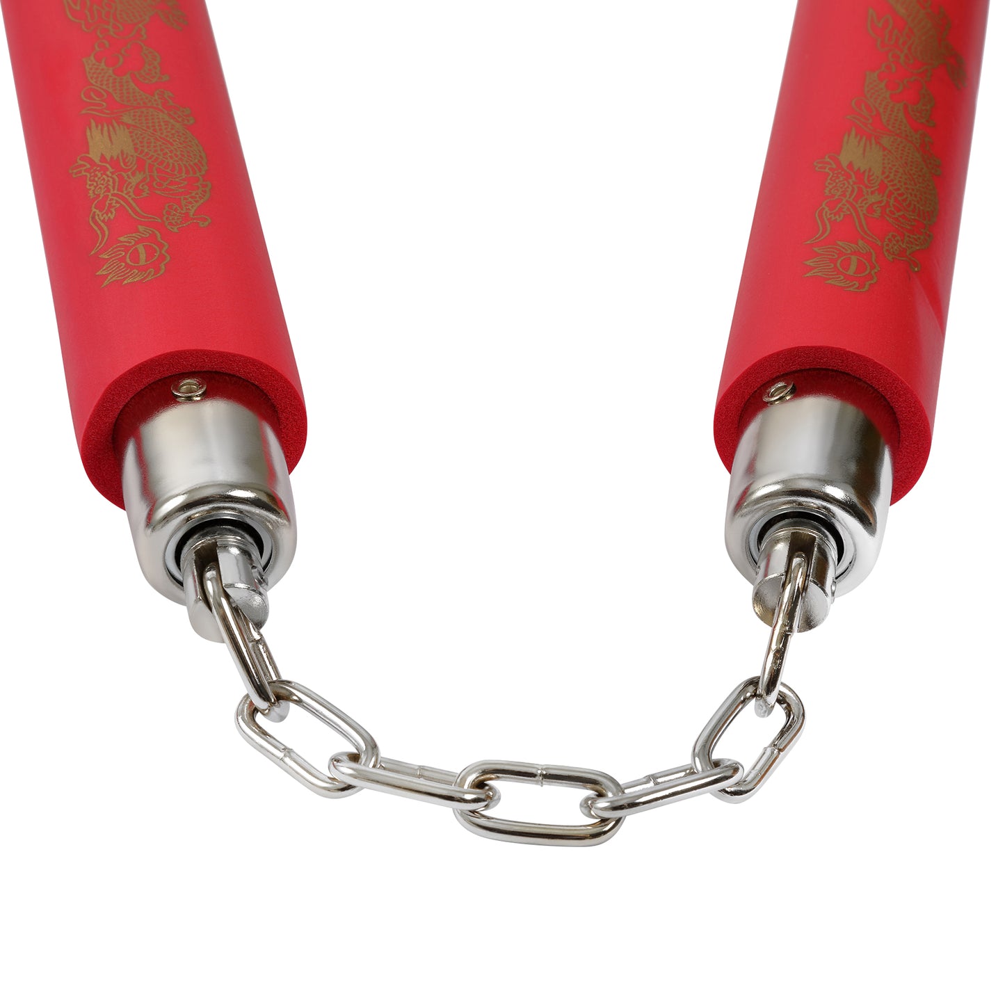 NR-019: 8 in Foam with ball bearing chain: All Red