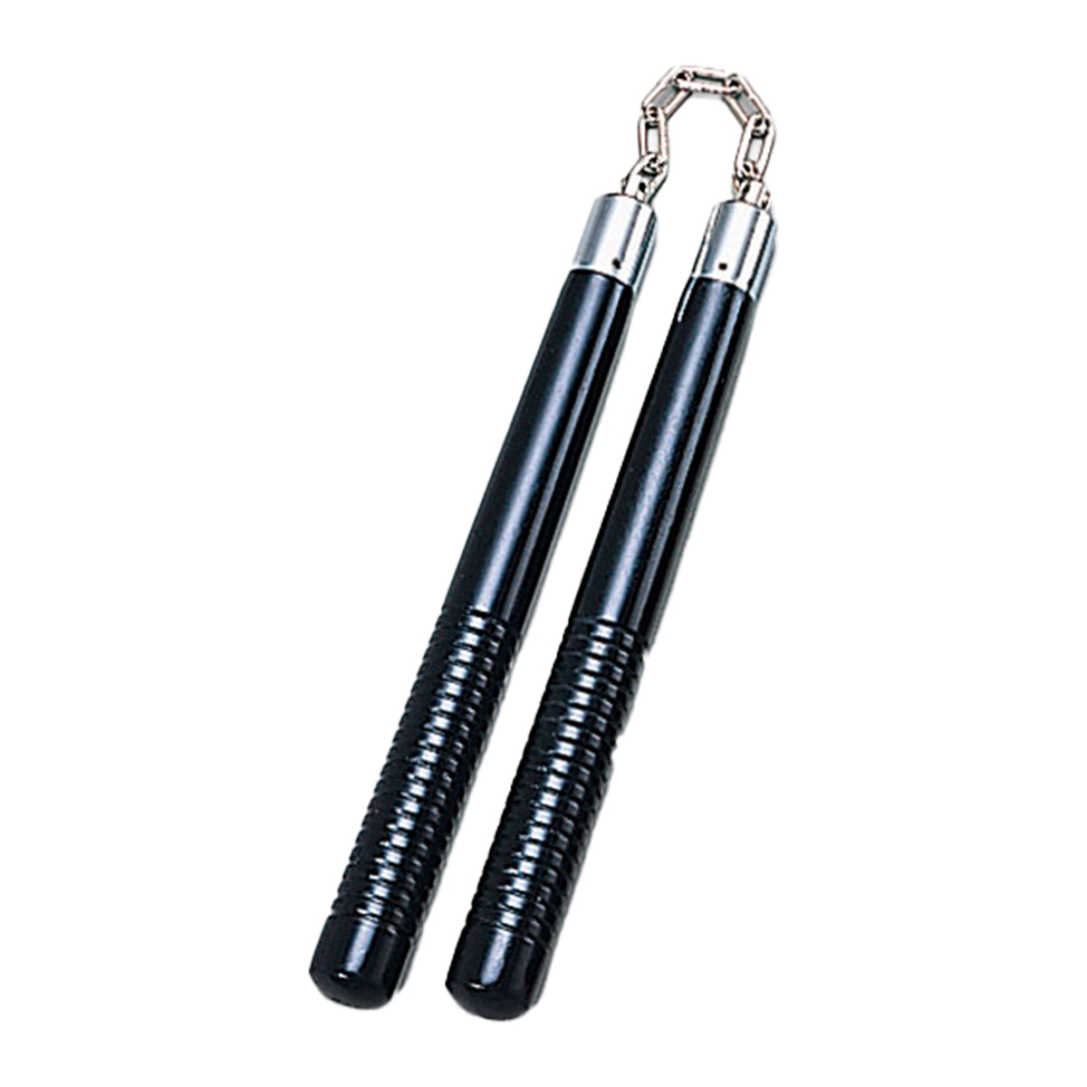 Nunchaku Black Oak With Grooves- C116 - PRE ORDER