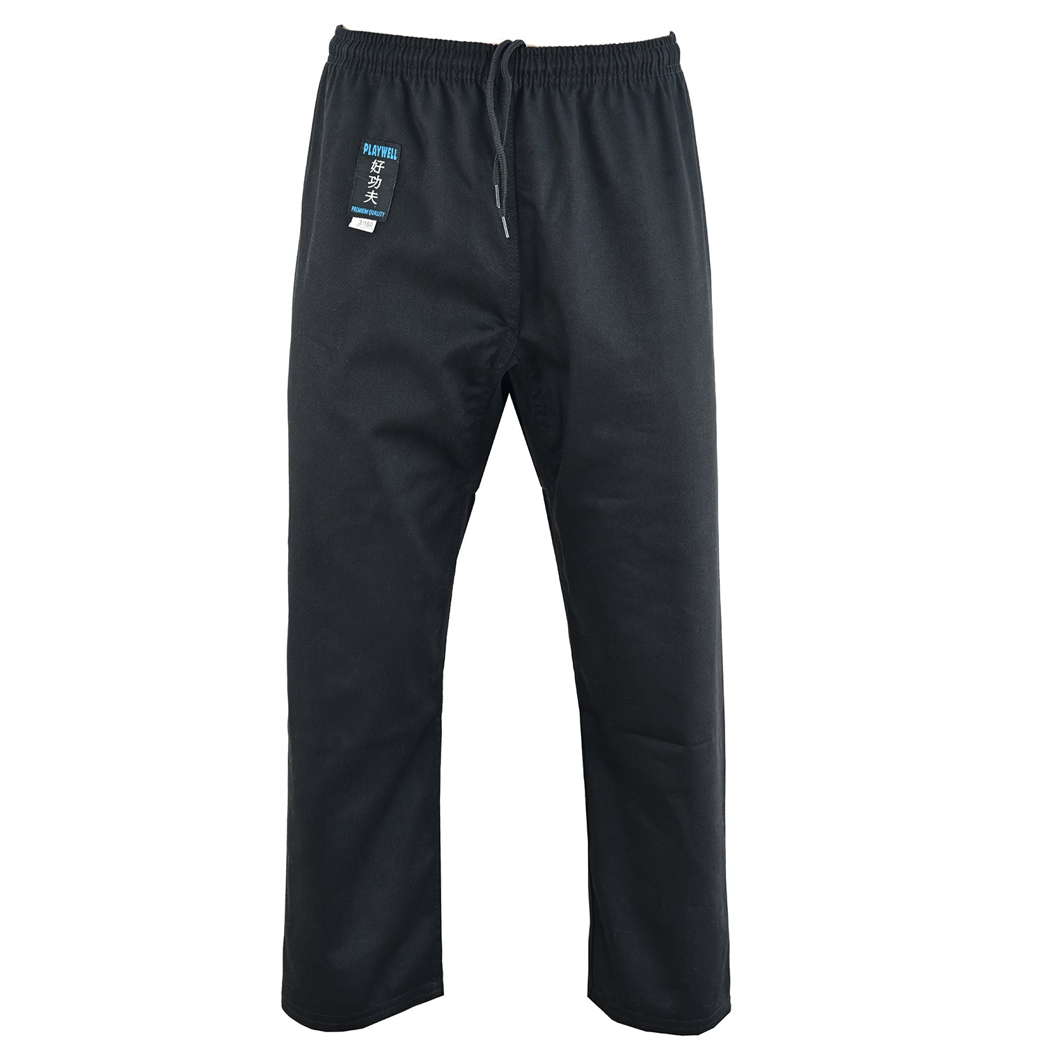 Karate Black Premium Silver Brand GI Pants   - 10oz
