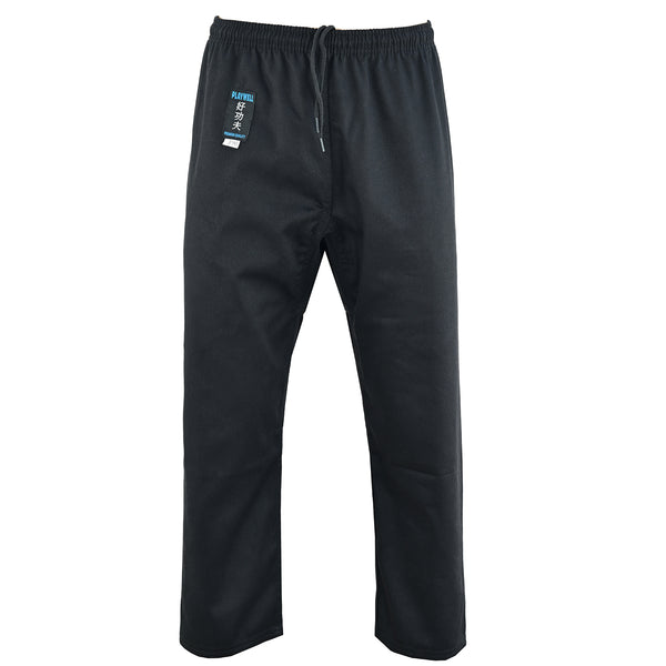 Karate Black Premium Silver Brand GI Pants   - 10oz