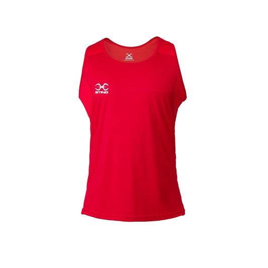 Sting Adults Male Competition Mettle 2:0 Boxing Vest - Red