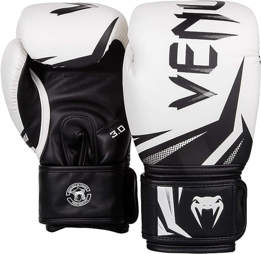Venum Challenger 3.0 Boxing Gloves - White/Black