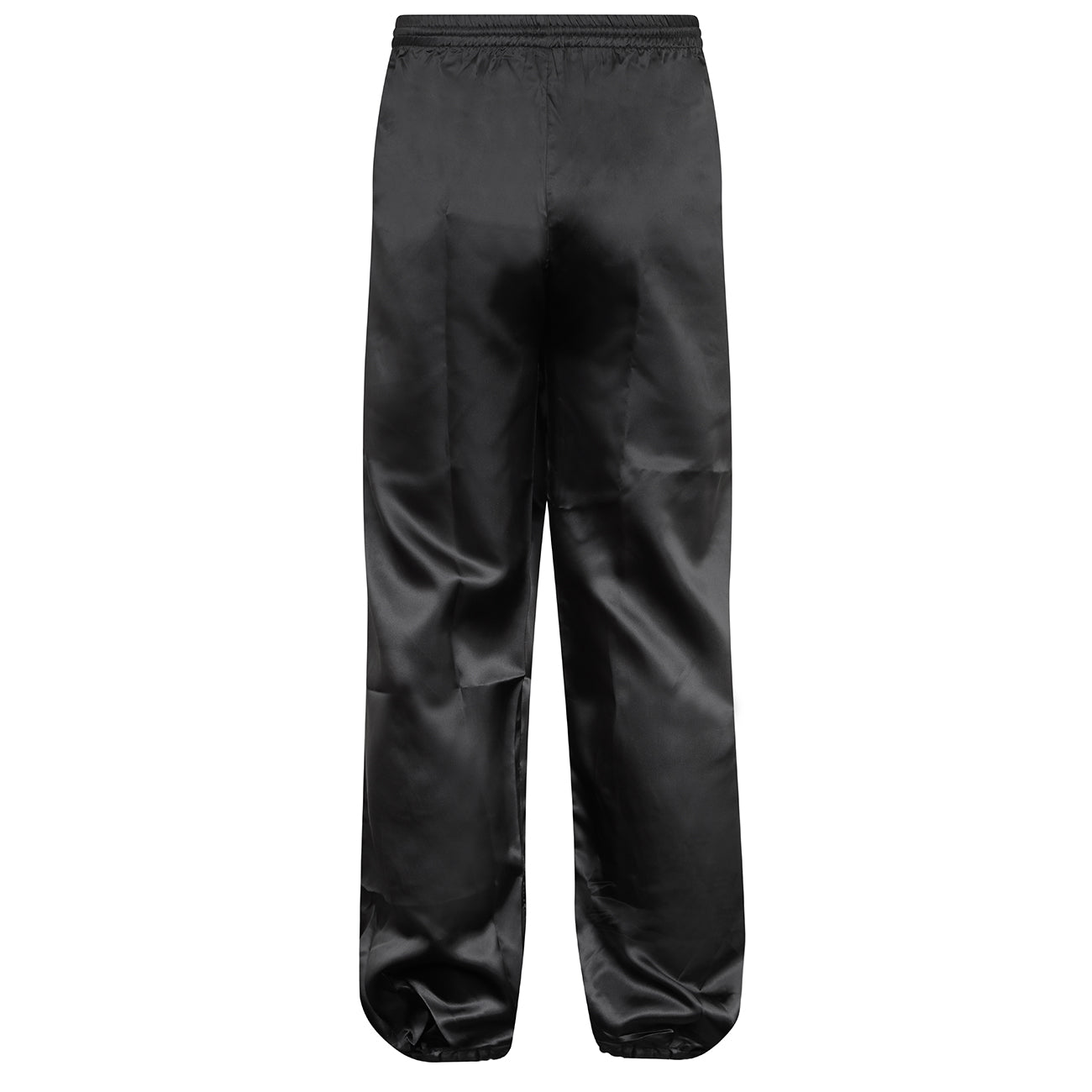 Wushu Black Silk Trousers